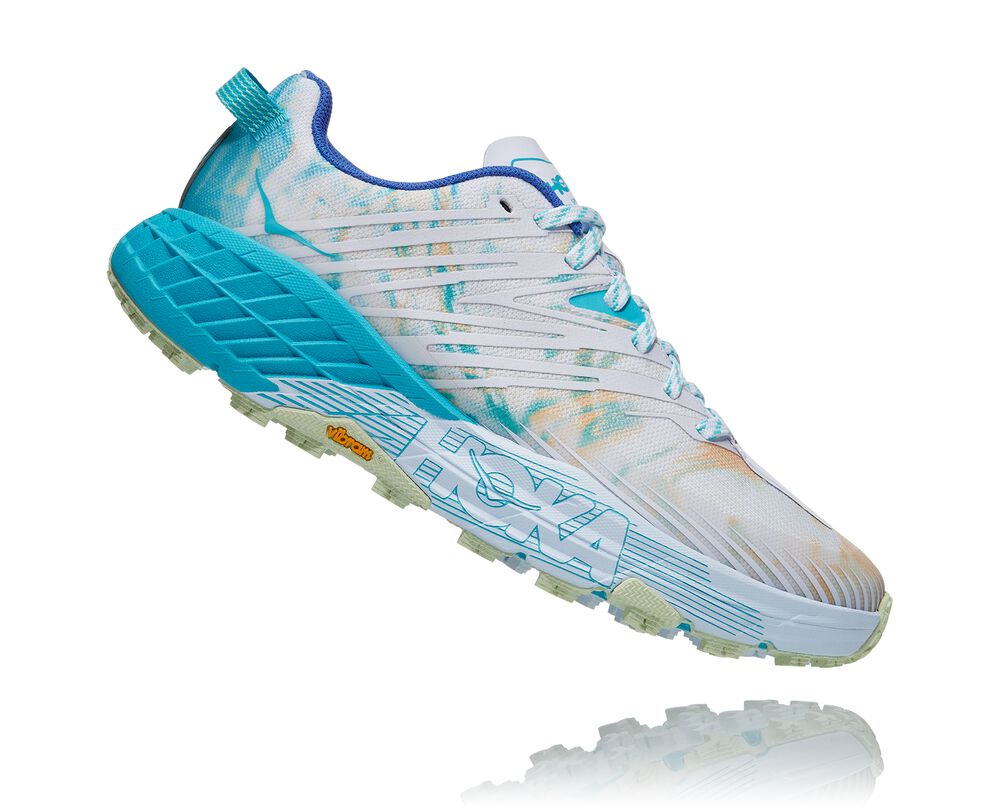 Hoka Billig Hoka Speedgoat 4 Terrengl pesko Dame Multicolor